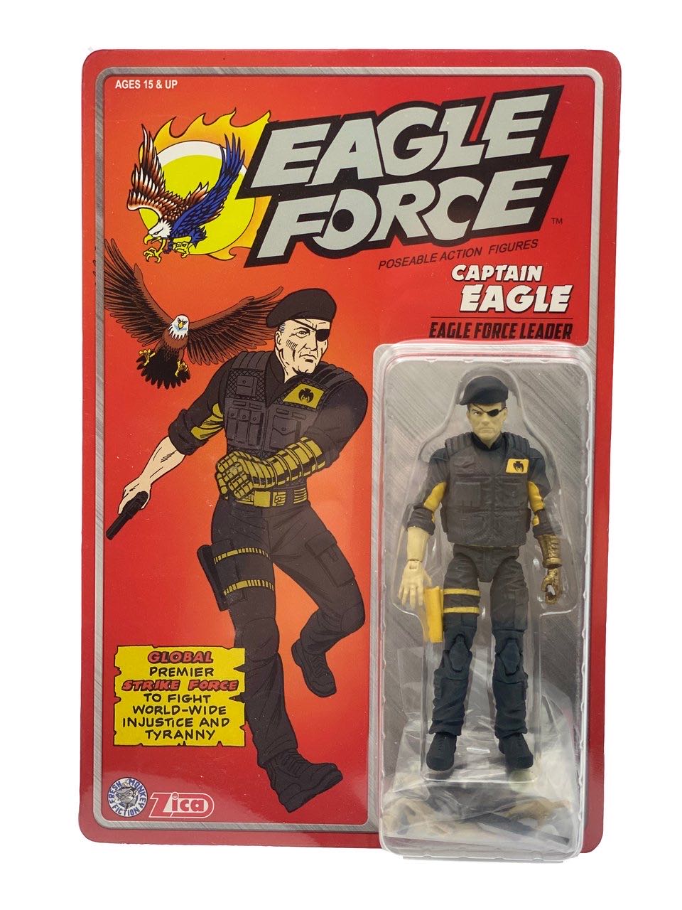 Eagle Force: Captain Eagle - Zica Toys (Eagle Force) action figure collectible [Barcode 013964803426] - Main Image 2