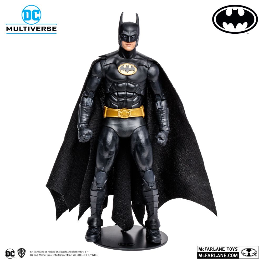 Batman & Batmobile - McFarlane Toys™ (Batman (1989) 2-Pack (Gold Label)) action figure collectible [Barcode 787926170917] - Main Image 3