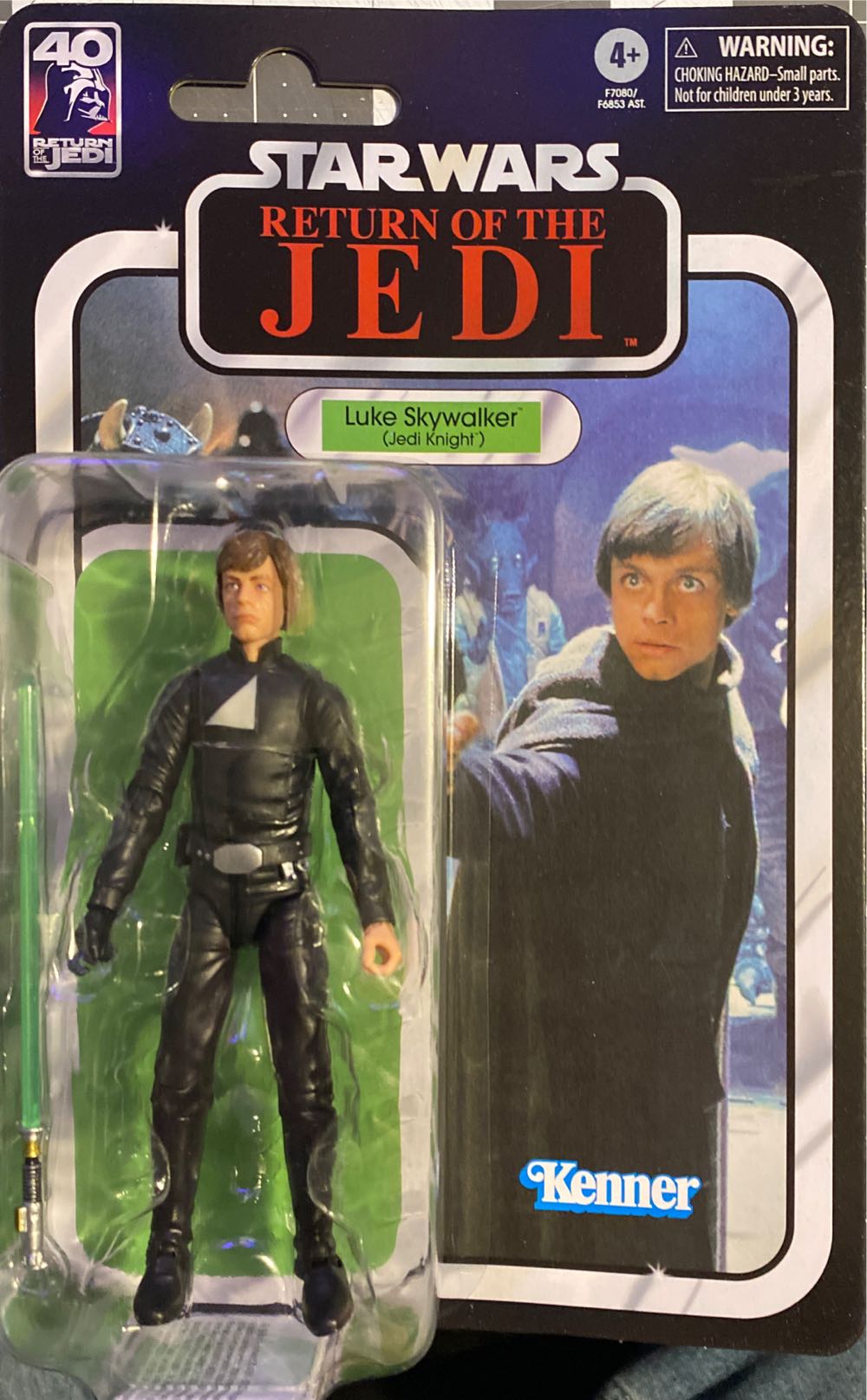 Luke Skywalker ( Jedi Knight ) - Hasbro (Star Wars : Return Of The Jedi) action figure collectible [Barcode 5010996135797] - Main Image 2
