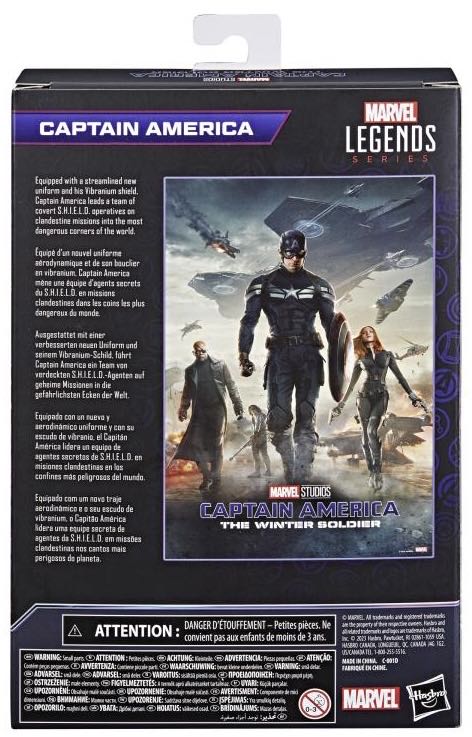 Captain America - Hasbro (Marvel Legends (Infinity Saga)) action figure collectible [Barcode 5010996142757] - Main Image 2