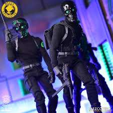 Black Skull Mezco  action figure collectible - Main Image 2