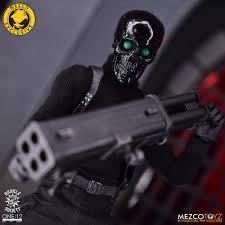Black Skull Mezco  action figure collectible - Main Image 4