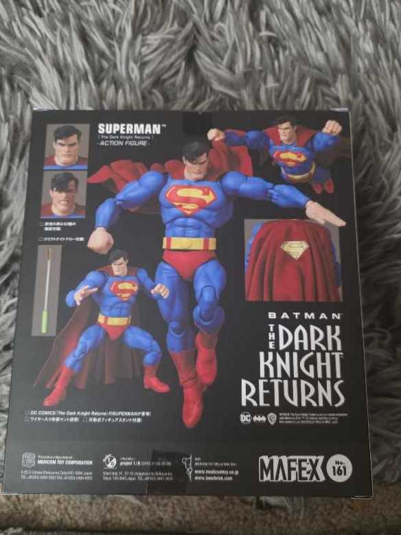 Mafex DC The Dark Knight Returns Superman #161 - Medicom Toy Mafex (Batman: TDK Returns) action figure collectible [Barcode 4530956471617] - Main Image 2