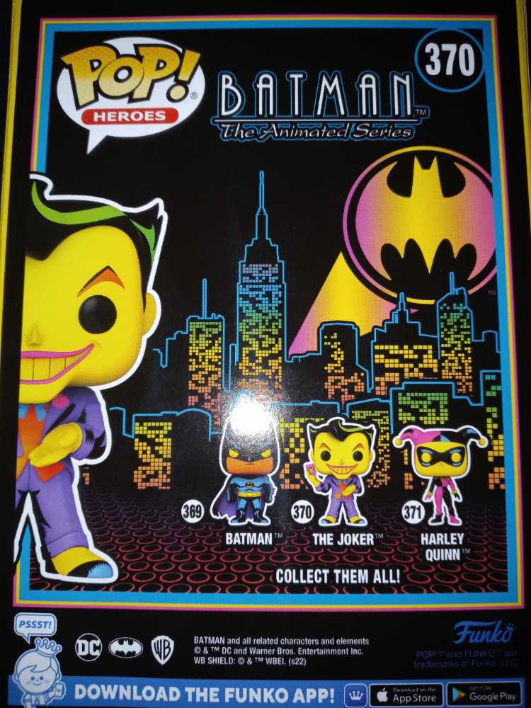 Batman: The Animated Series: The Joker #370 - Funko (Batman: The Animated Series) (Batman: The Animated Series) action figure collectible [Barcode 889698636117] - Main Image 2