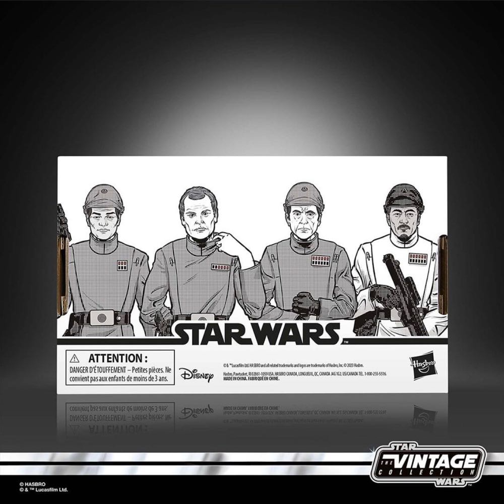 Imperial Officers 4 Pack - Star Wars (A New Hope) - Hasbro (Star Wars) action figure collectible - Main Image 2