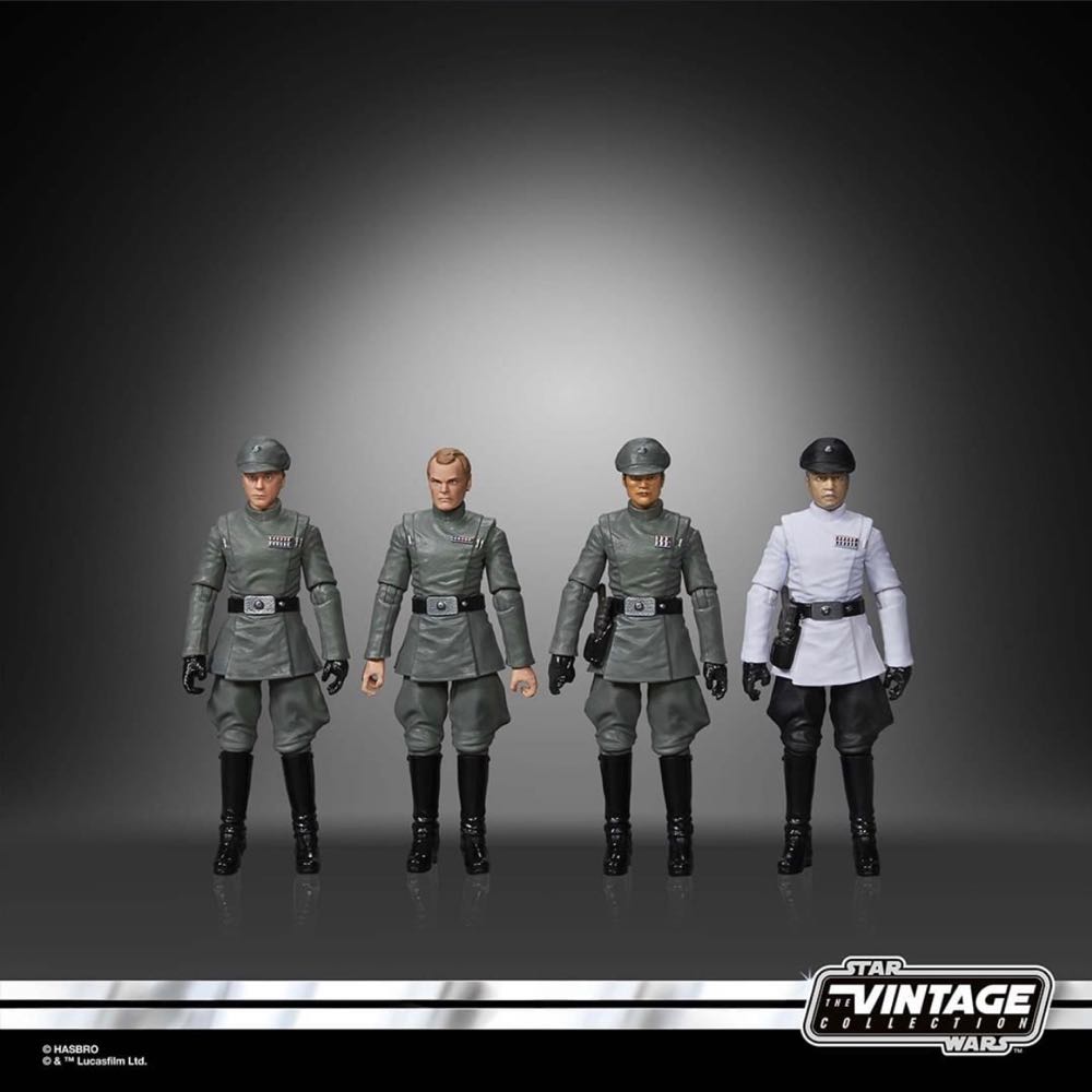 Imperial Officers 4 Pack - Star Wars (A New Hope) - Hasbro (Star Wars) action figure collectible - Main Image 3