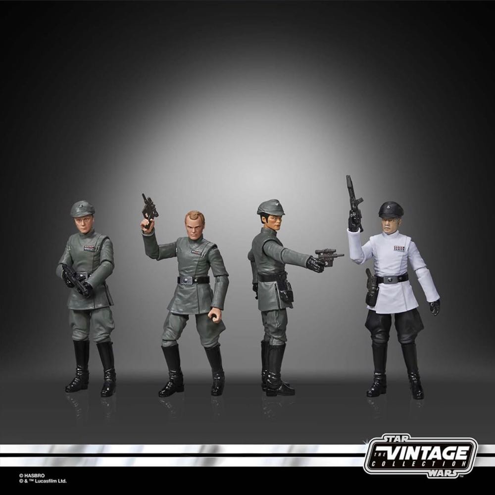 Imperial Officers 4 Pack - Star Wars (A New Hope) - Hasbro (Star Wars) action figure collectible - Main Image 4
