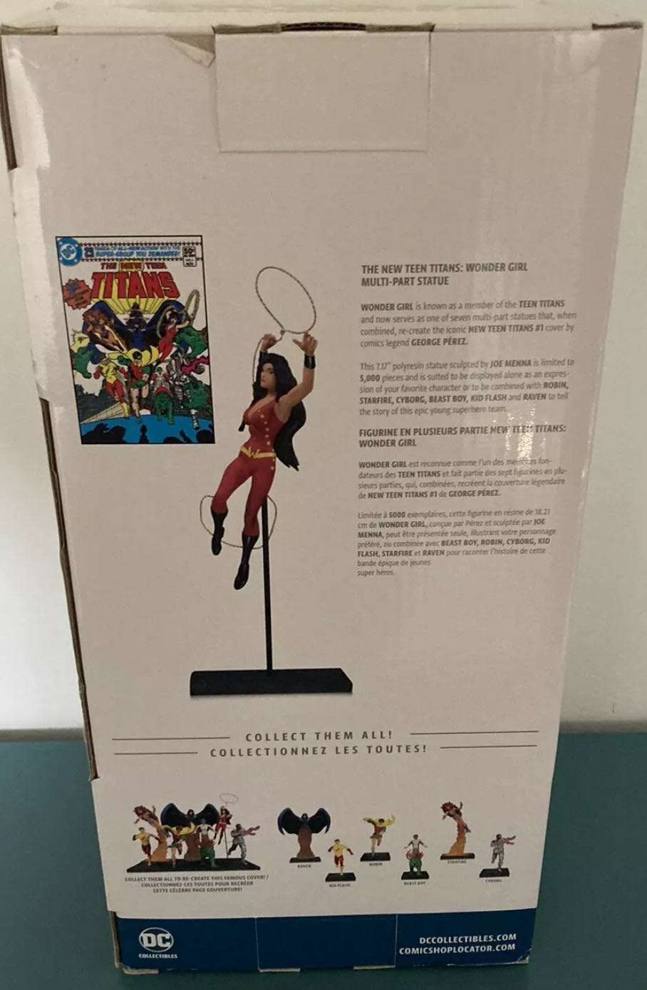 Teen Titans Wonder Girl Statue Dc Multi Part Collectibles  action figure collectible [Barcode 761941354316] - Main Image 3