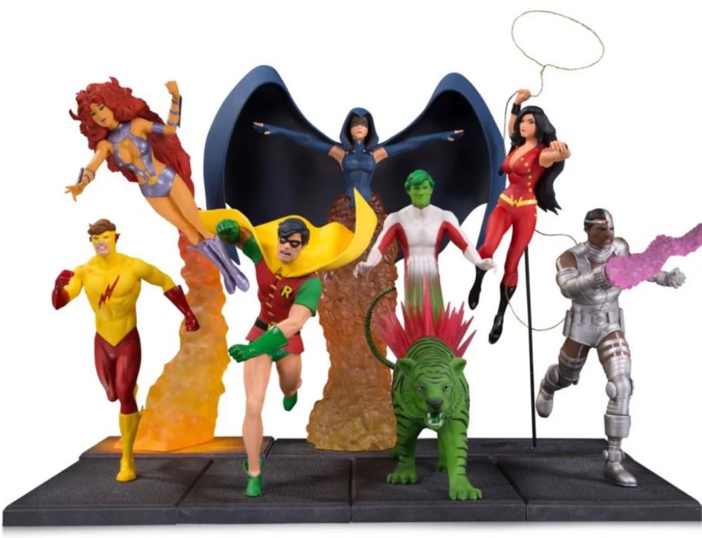 Teen Titans Wonder Girl Statue Dc Multi Part Collectibles  action figure collectible [Barcode 761941354316] - Main Image 4