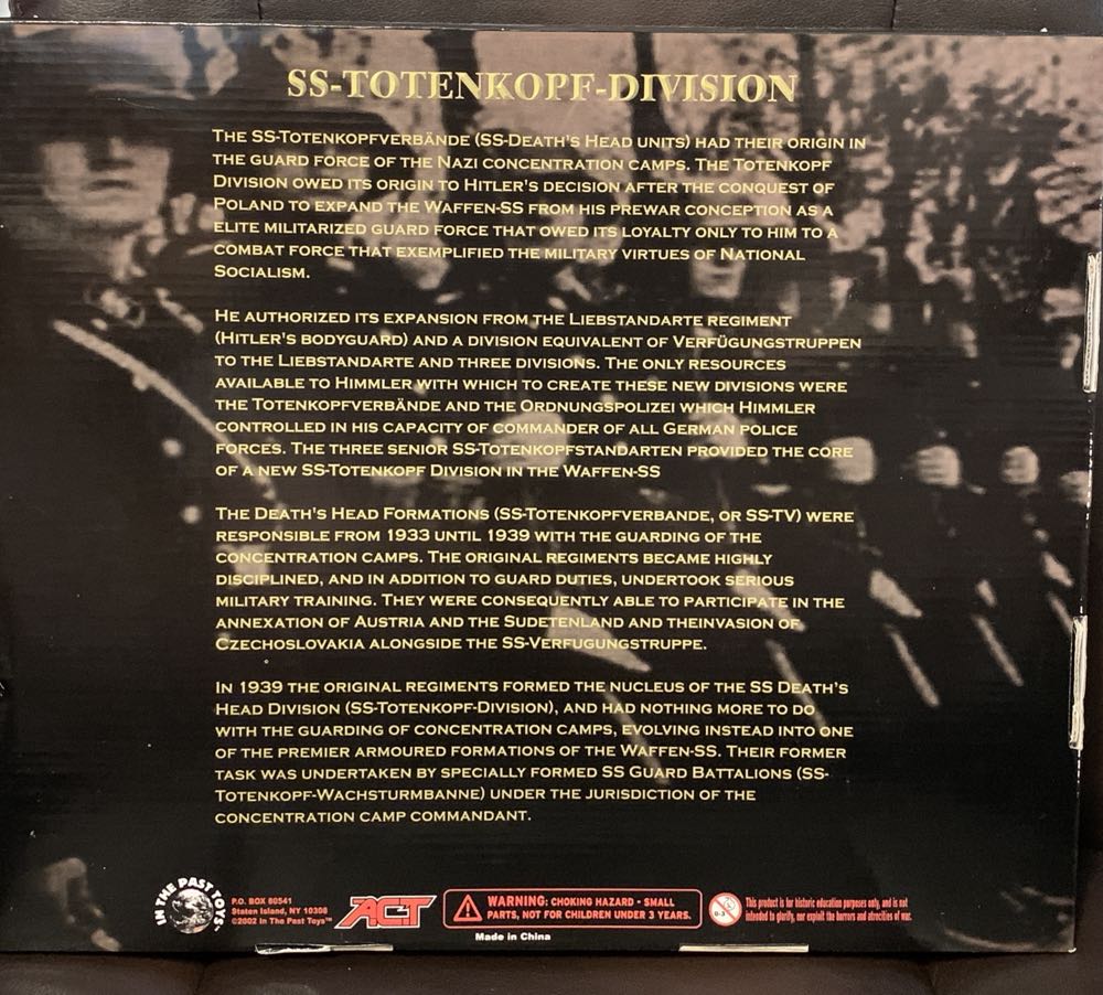 ITPT WWII SS TOTENKOPF - In The Past Toys action figure collectible - Main Image 2