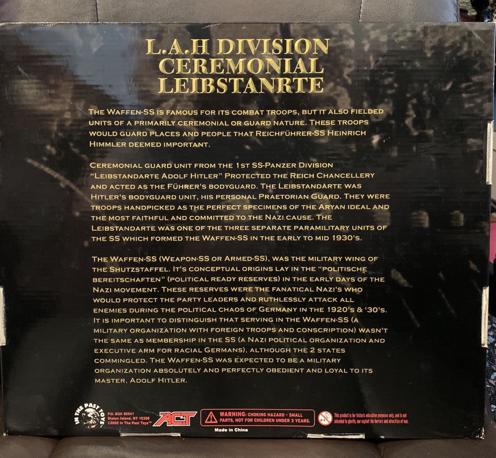 ITPT WWII OBERSCHUTZE L.A.H. DIVISION - In The Past Toys action figure collectible - Main Image 2