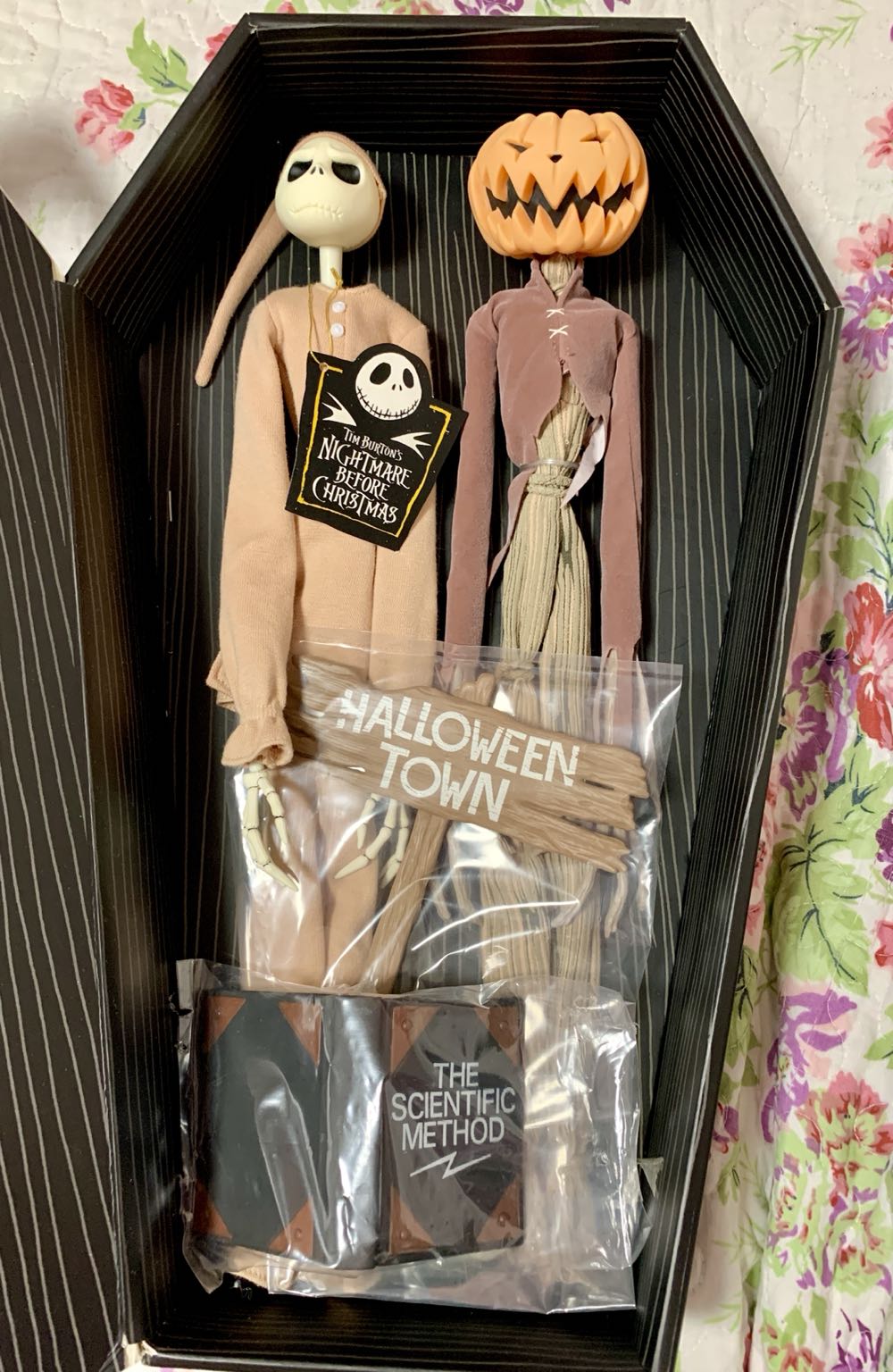 Nightmare Before Christmas - Pajamas Jack & Pumpkin King - JUN Planning Co., Inc. action figure collectible [Barcode 4935537140133] - Main Image 3