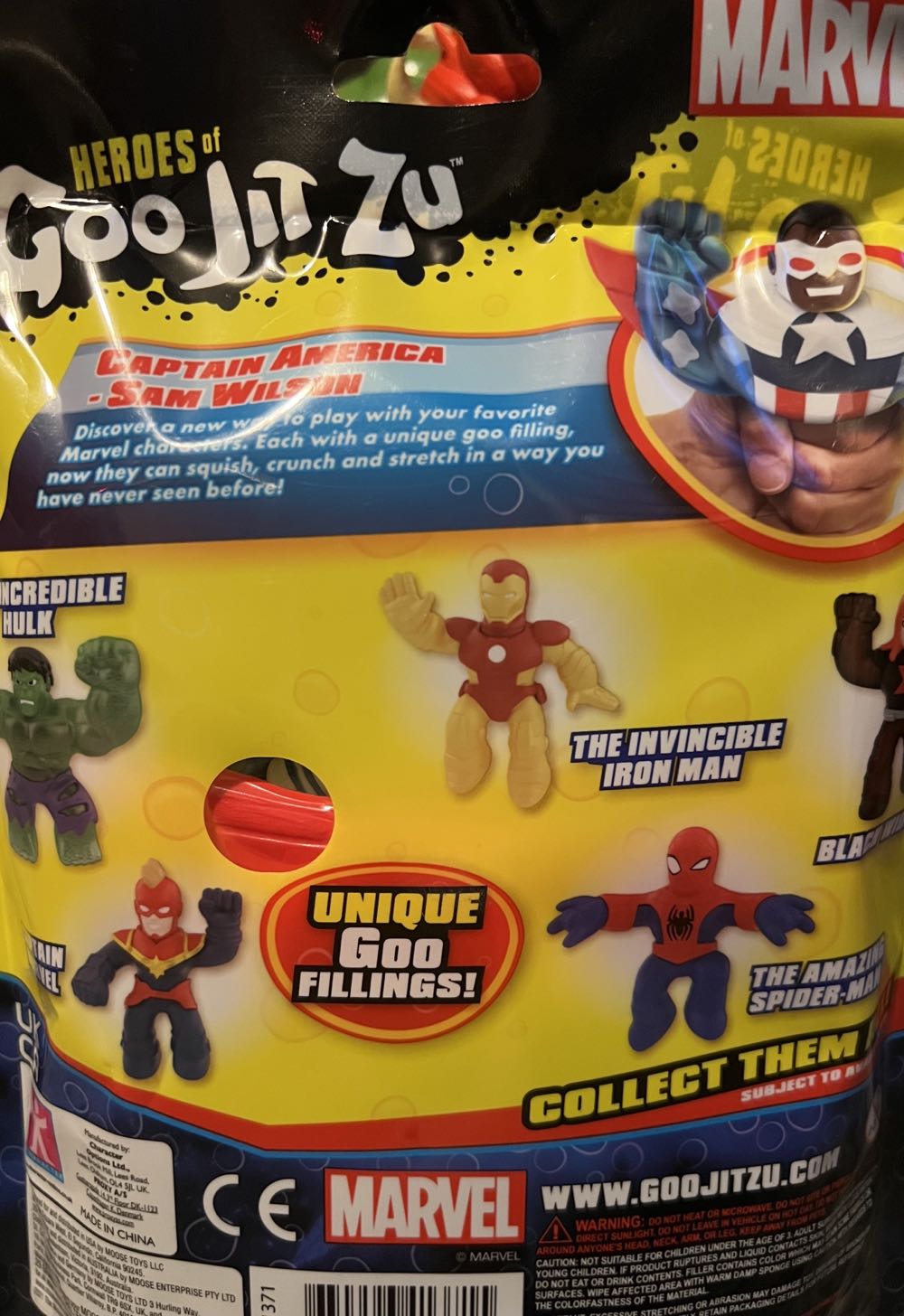 Falcon(Marvel)- Heroes Of Goo Jit Zu  action figure collectible [Barcode 630996413715] - Main Image 2