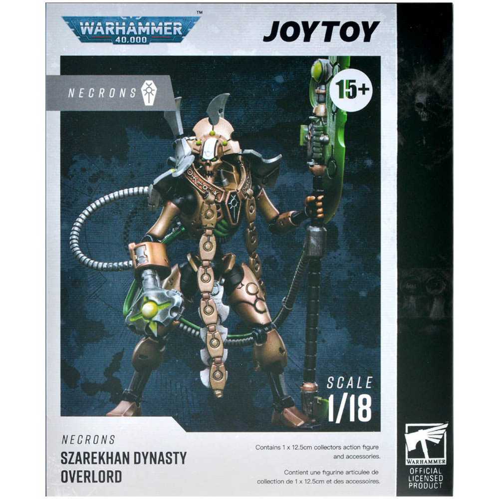 Joytoy Warhammer 40k : Necrons Szarekhan Dynasty Overlord  action figure collectible [Barcode 6973130374133] - Main Image 3