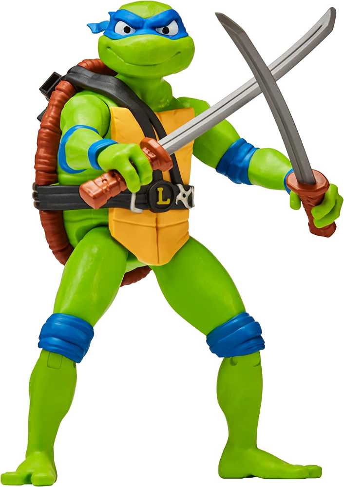 Playmates Teenage Mutant Ninja Turtles: Mutant Mayhem Giant Leonardo  - Playmates (Teenage Mutant Ninja Turtles Mutant Mayhem) action figure collectible [Barcode 043377834014] - Main Image 3
