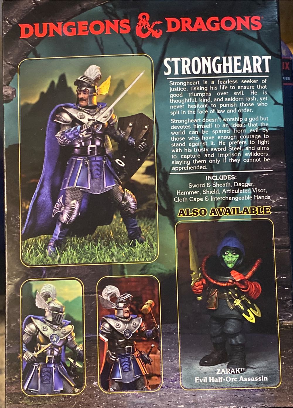 Strongheart - Fantasy (Knight) action figure collectible [Barcode 634482522783] - Main Image 3