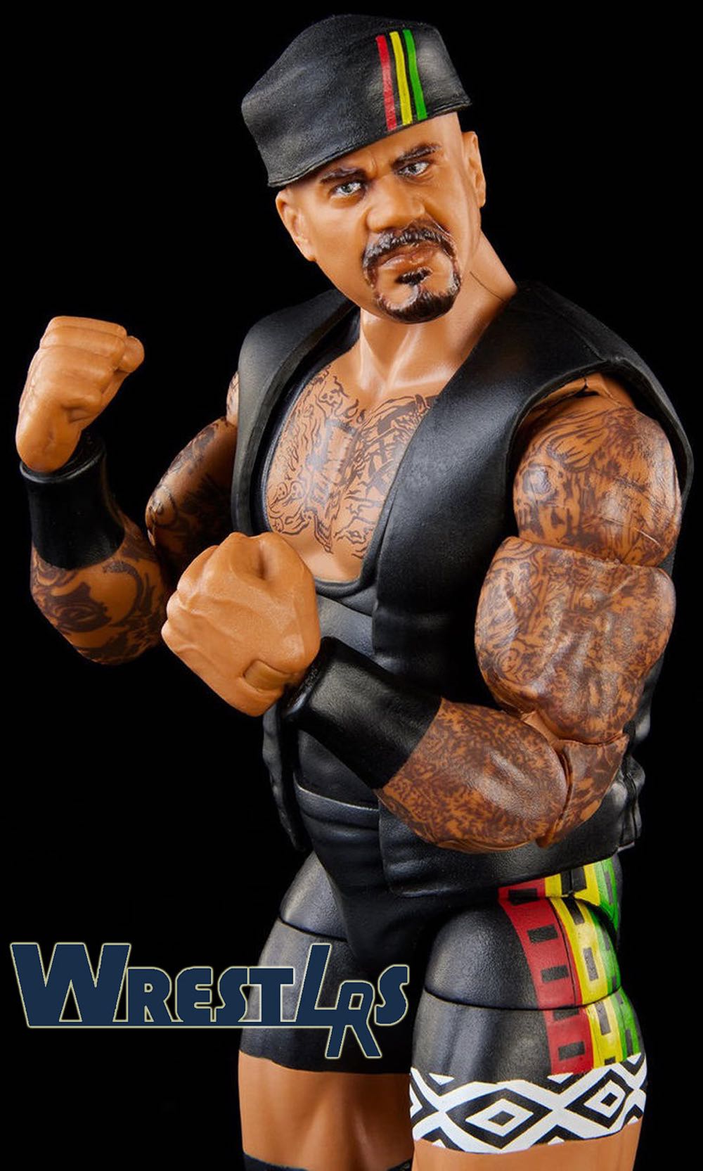 Kama Mustafa  - WWE Mattel (WWE Elite Legends Series 19) action figure collectible - Main Image 2