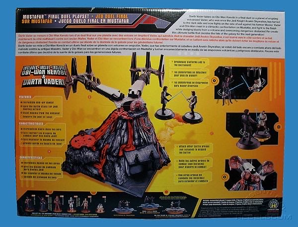 Star Wars: Mustafar Final Duel Playset - Hasbro (Star Wars: Episode III: Revenge of the Sith) action figure collectible - Main Image 4