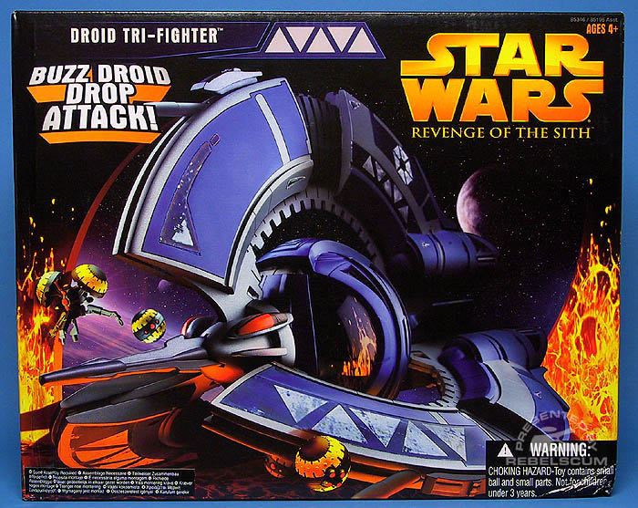 Star Wars: Droid Tri-Fighter - Hasbro (Star Wars: Episode III: Revenge of the Sith) action figure collectible - Main Image 2