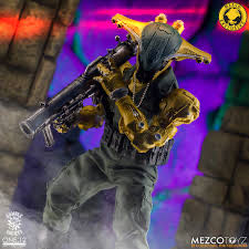 Mezco One:12 Collective Rumble Society: Hawk P-40 [Howling Fury]  action figure collectible [Barcode 696198120233] - Main Image 3