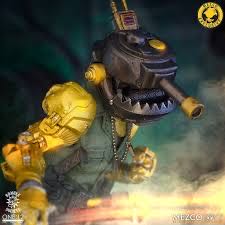 Mezco One:12 Collective Rumble Society: Hawk P-40 [Howling Fury]  action figure collectible [Barcode 696198120233] - Main Image 4