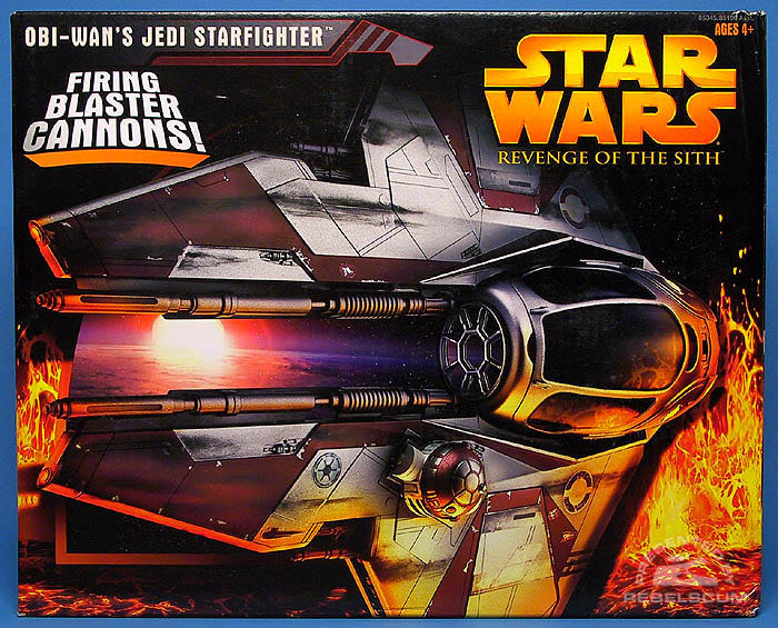 Star Wars: Obi-Wan’s Jedi Starfighter - Hasbro (Star Wars: Episode III: Revenge of the Sith) action figure collectible - Main Image 2