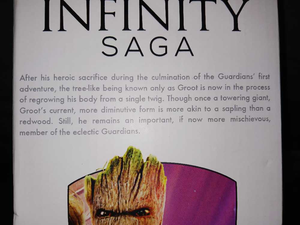 Head Knockers Groot Infinity Saga Neca 87238 Bobblehead - Marvel Studios Infinity Saga action figure collectible [Barcode 634482387238] - Main Image 2