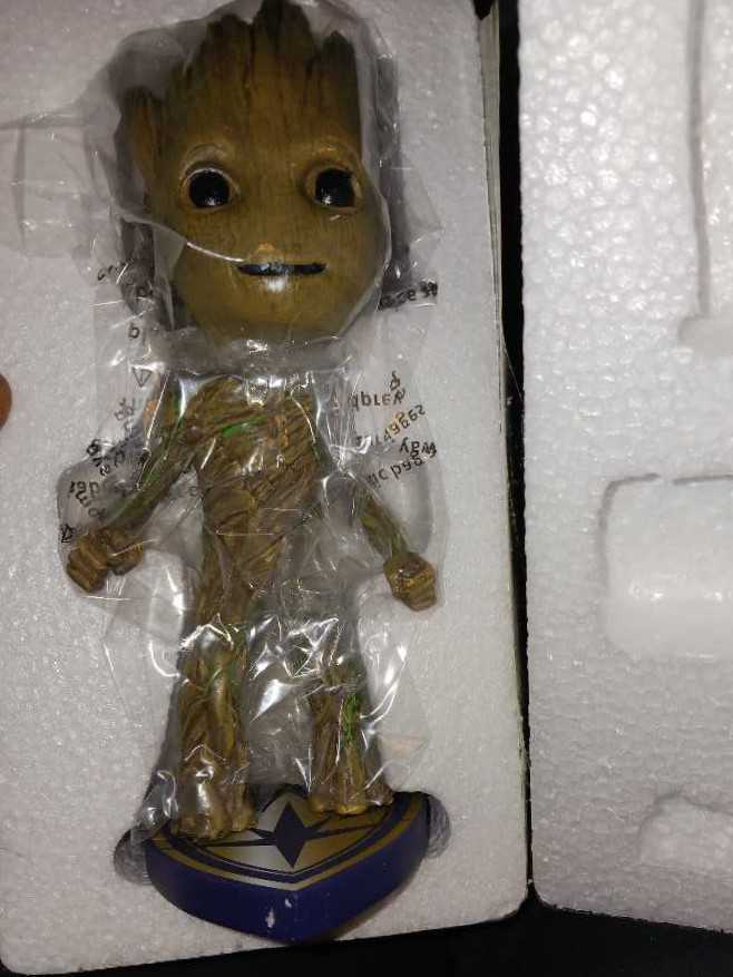 Head Knockers Groot Infinity Saga Neca 87238 Bobblehead - Marvel Studios Infinity Saga action figure collectible [Barcode 634482387238] - Main Image 4