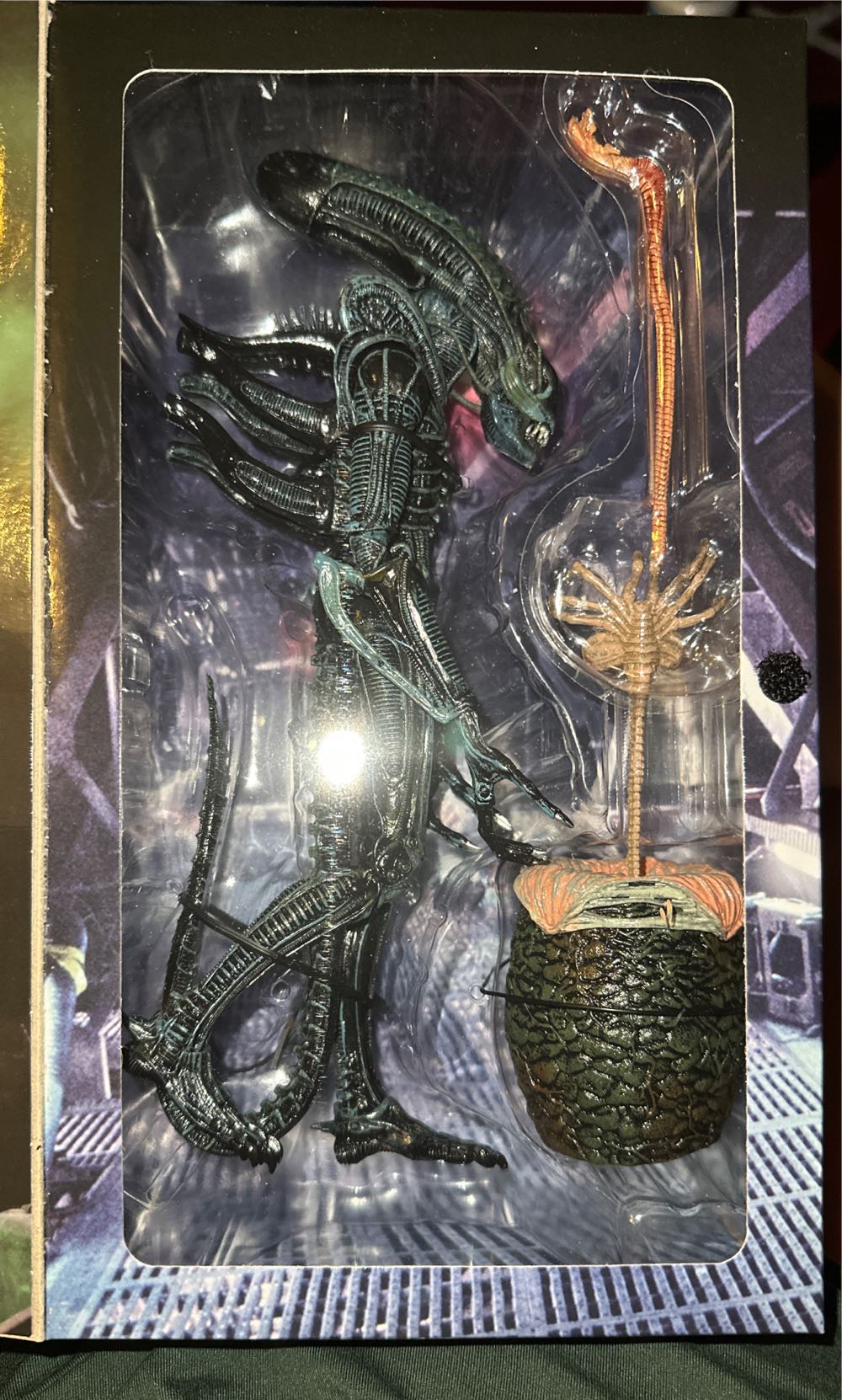Aliens - Blue Warrior - NECA - Alien (Aliens) action figure collectible [Barcode 634482516478] - Main Image 2