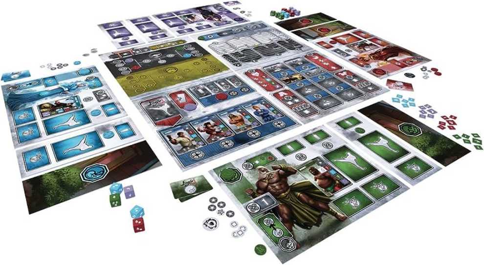 Cmon Dojo Kun Strategy Board Game  action figure collectible [Barcode 889696002860] - Main Image 2