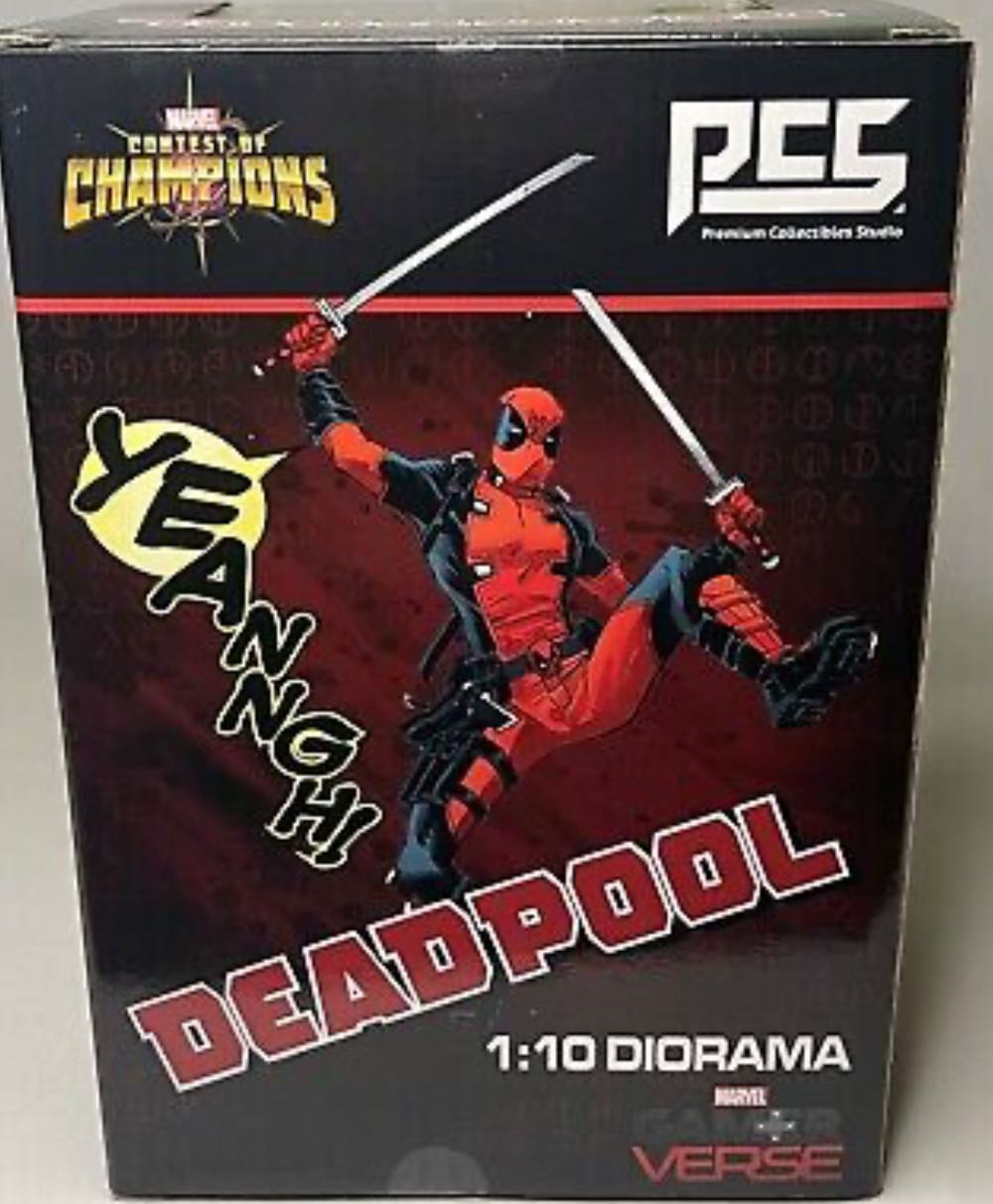 Marvel Deadpool Marvel Contest Of Champions Premium Colection Pcs Diorama Sg196 1:10 Collectibles Statue New - Premium Collectibles Studio action figure collectible [Barcode 701575417728] - Main Image 4