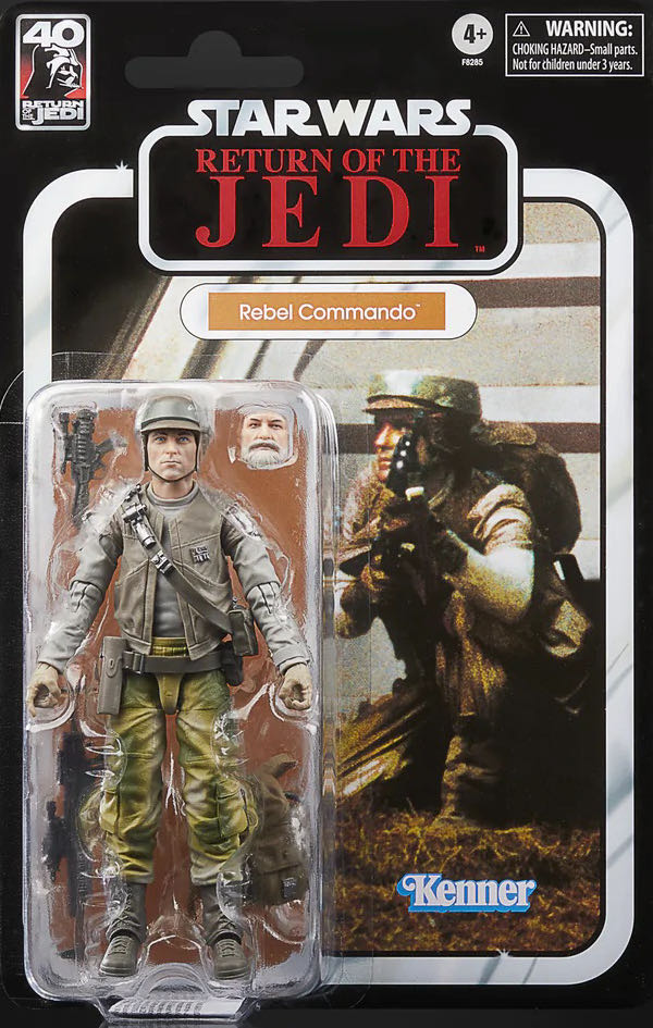 ROTJ: Rebel Commando - Hasbro (Star Wars) action figure collectible - Main Image 4