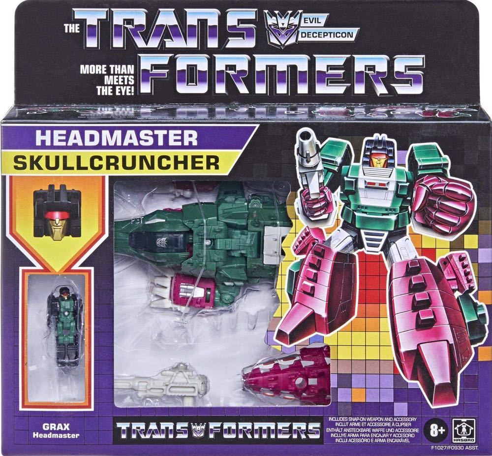 Generations Retro Headmaster Skullcruncher - Hasbro (Transformers) action figure collectible - Main Image 3