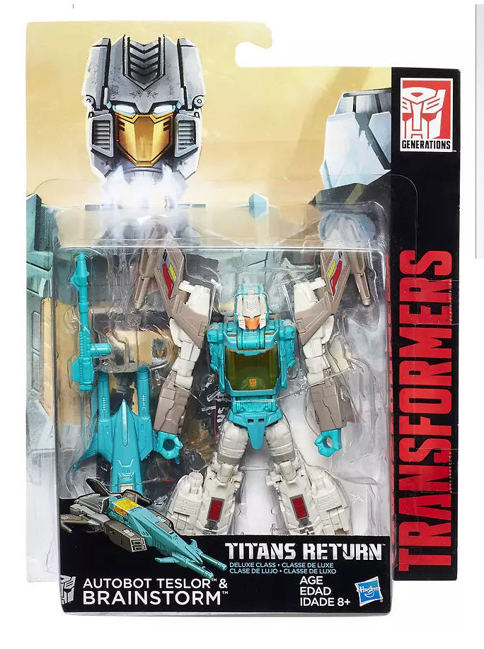 Transformers Titans Return Brainstorm And Teslor - Hasbro (Transformers) action figure collectible - Main Image 3
