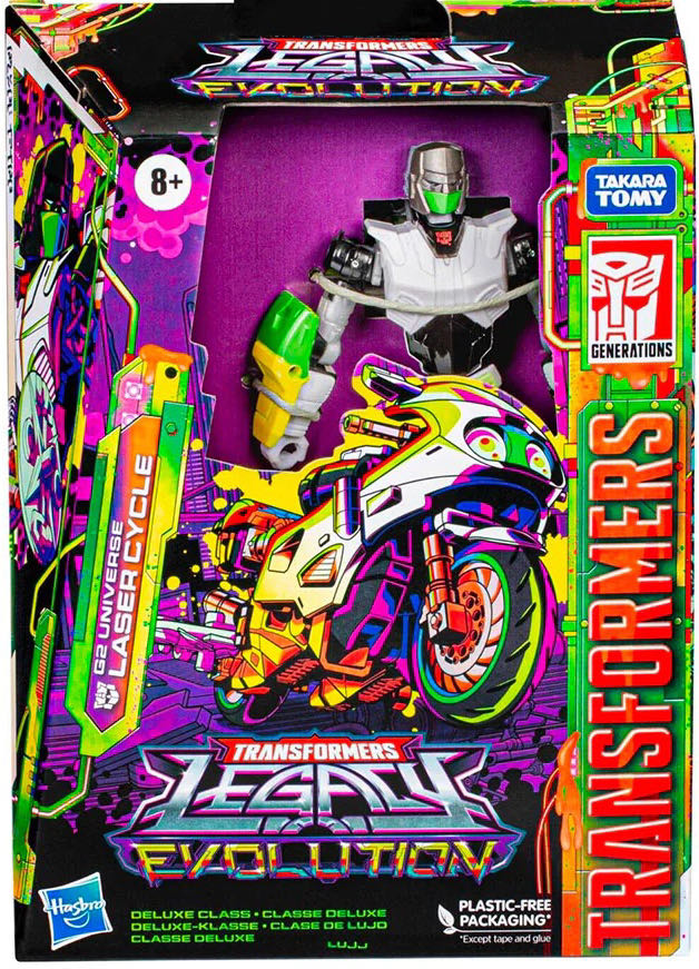 Legacy Evolution Deluxe Class Lasercycle - Hasbro (Transformers) action figure collectible - Main Image 4