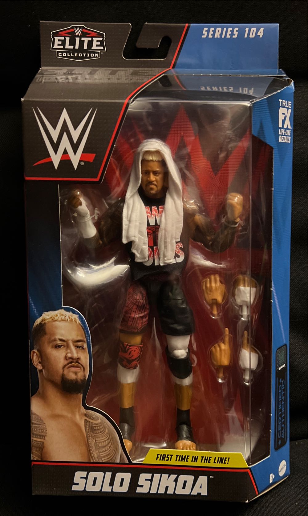 WWE: Solo Sikoa - Mattel (Elite Collection) action figure collectible [Barcode 194735105533] - Main Image 2