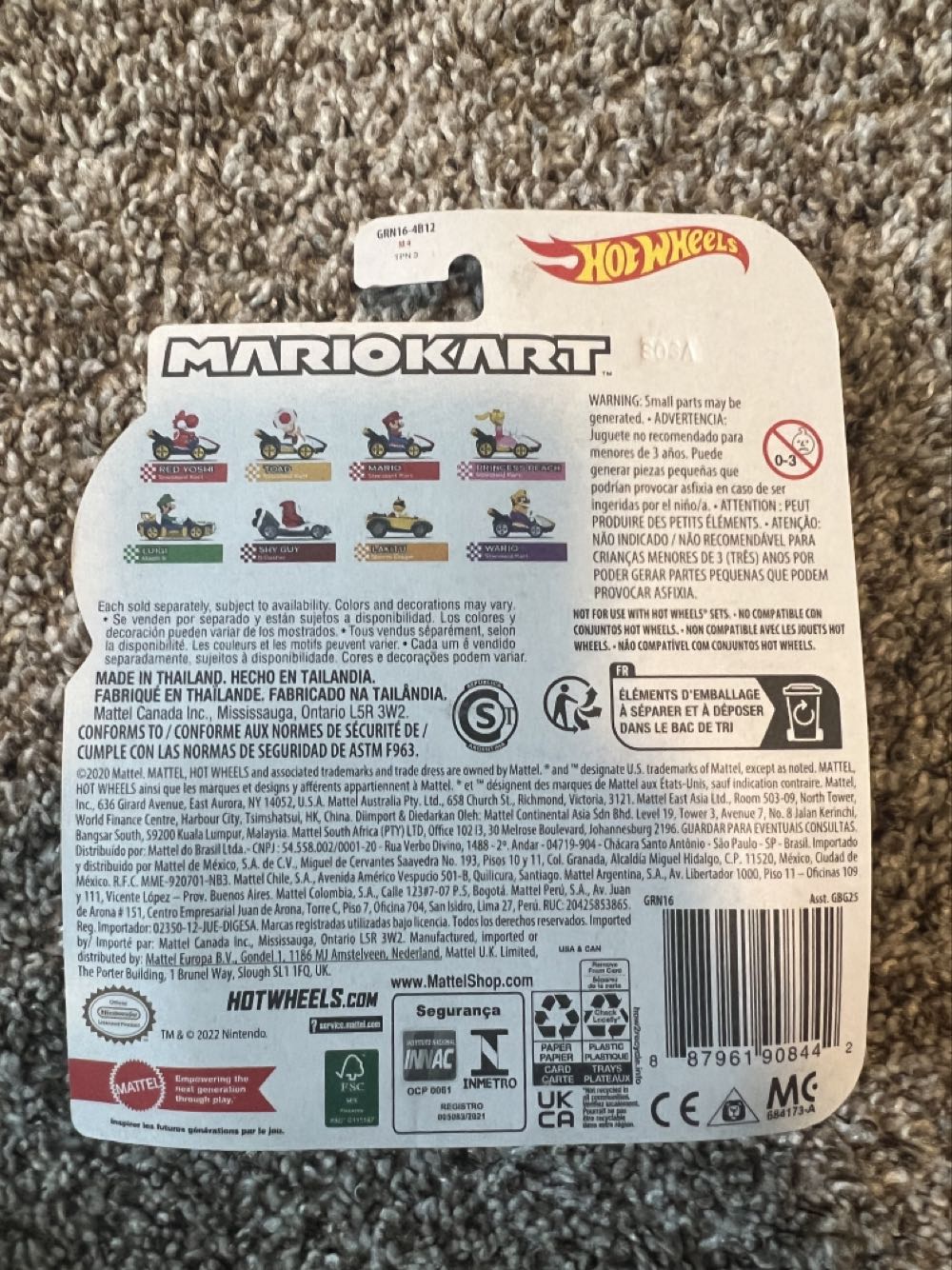 Mario Kart HW: Lakitu - Mattel (Hotwheels Mario Kart) action figure collectible - Main Image 2