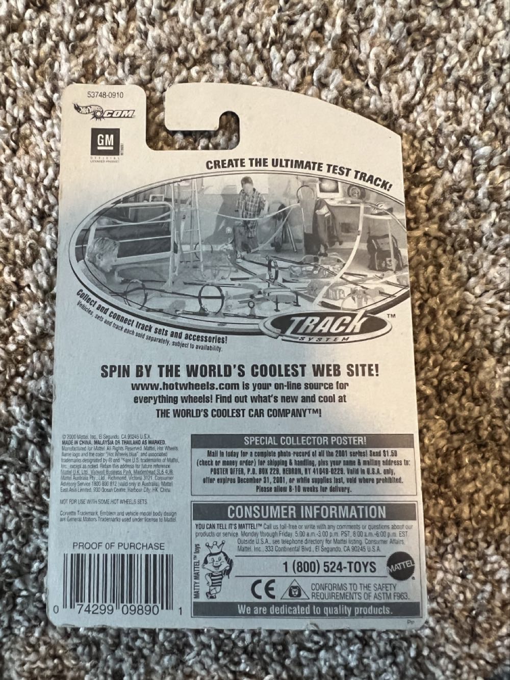 Corvette (#219) - Mattel (Hotwheels 2000) action figure collectible - Main Image 2