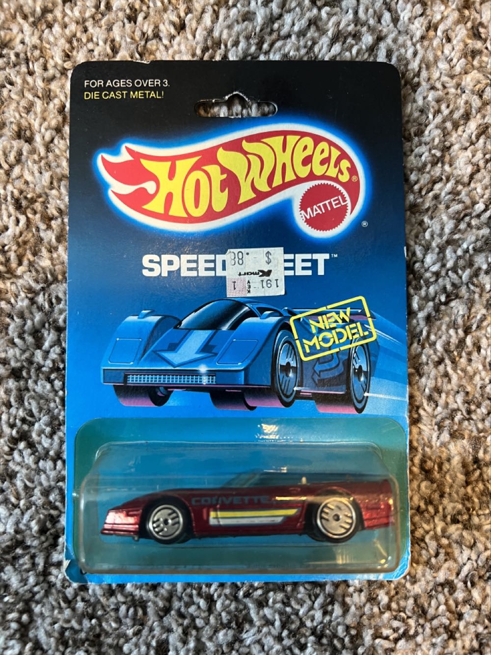 Corvette Custom - Mattel (Hotwheels Speed Fleet) action figure collectible - Main Image 1
