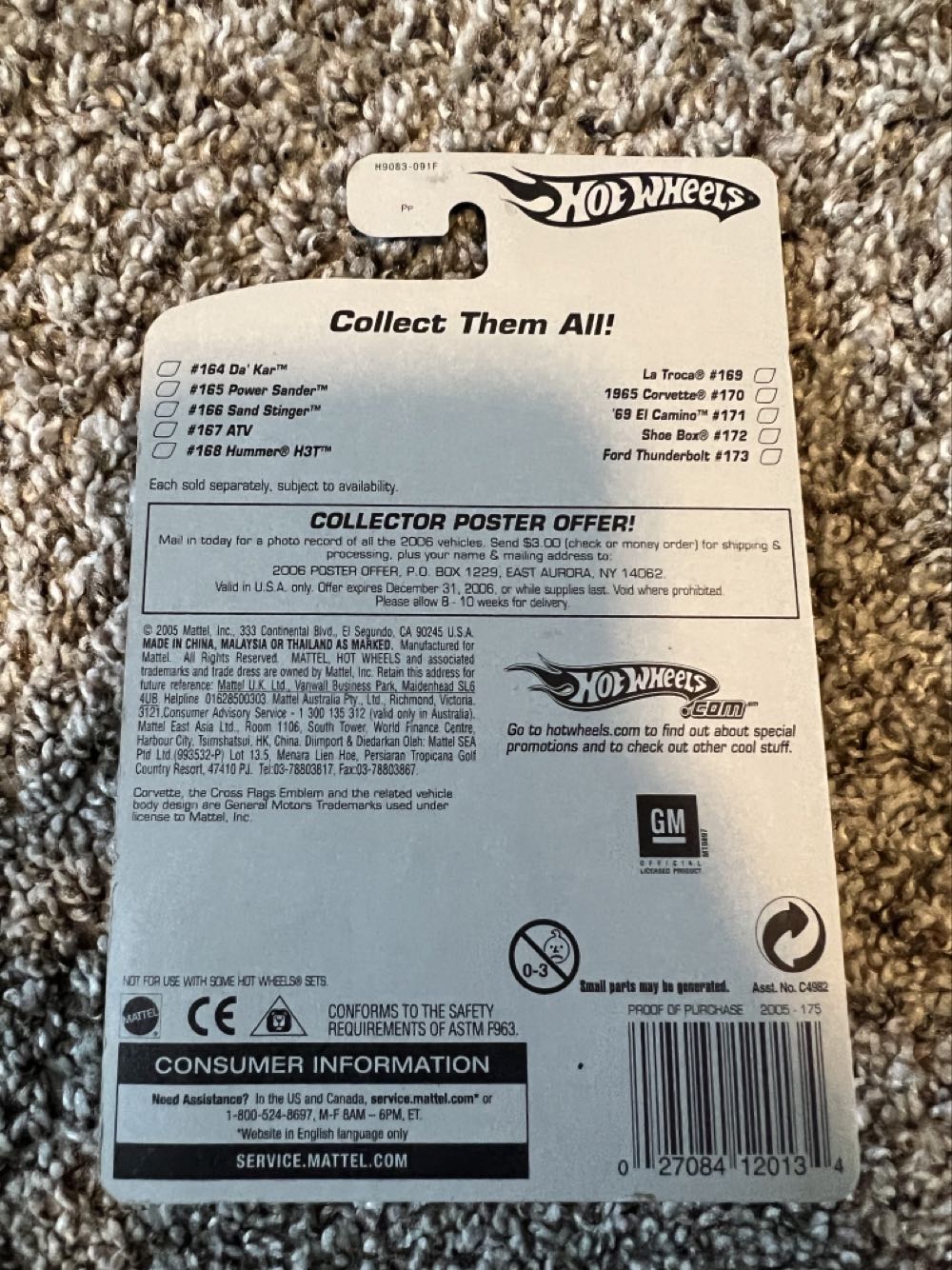 Corvette C6 (#175) - Mattel (Hotwheels 2005) action figure collectible - Main Image 2