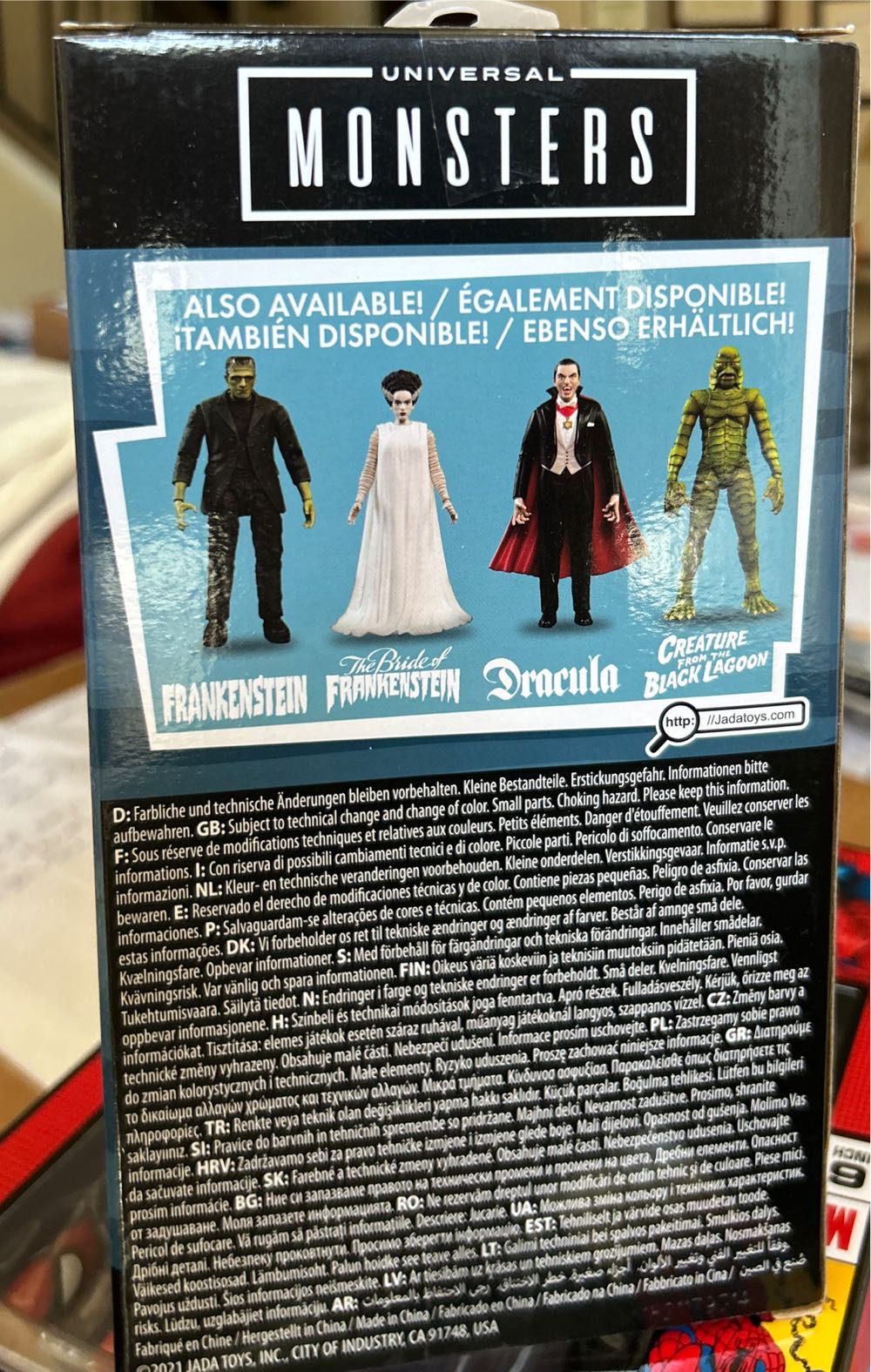 Universal Monsters: Universal Monsters Dracula Jada Toys  action figure collectible [Barcode 4006333075933] - Main Image 3