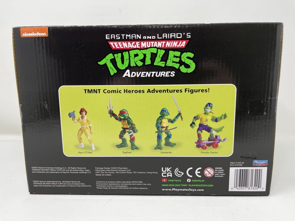 Playmates Toys Teenage Mutant Ninja Turtles: Classic Adventure Heroes Collection Amazon Exclusive - Playmates (Teenage Mutant Ninja Turtles) action figure collectible [Barcode 043377813200] - Main Image 2