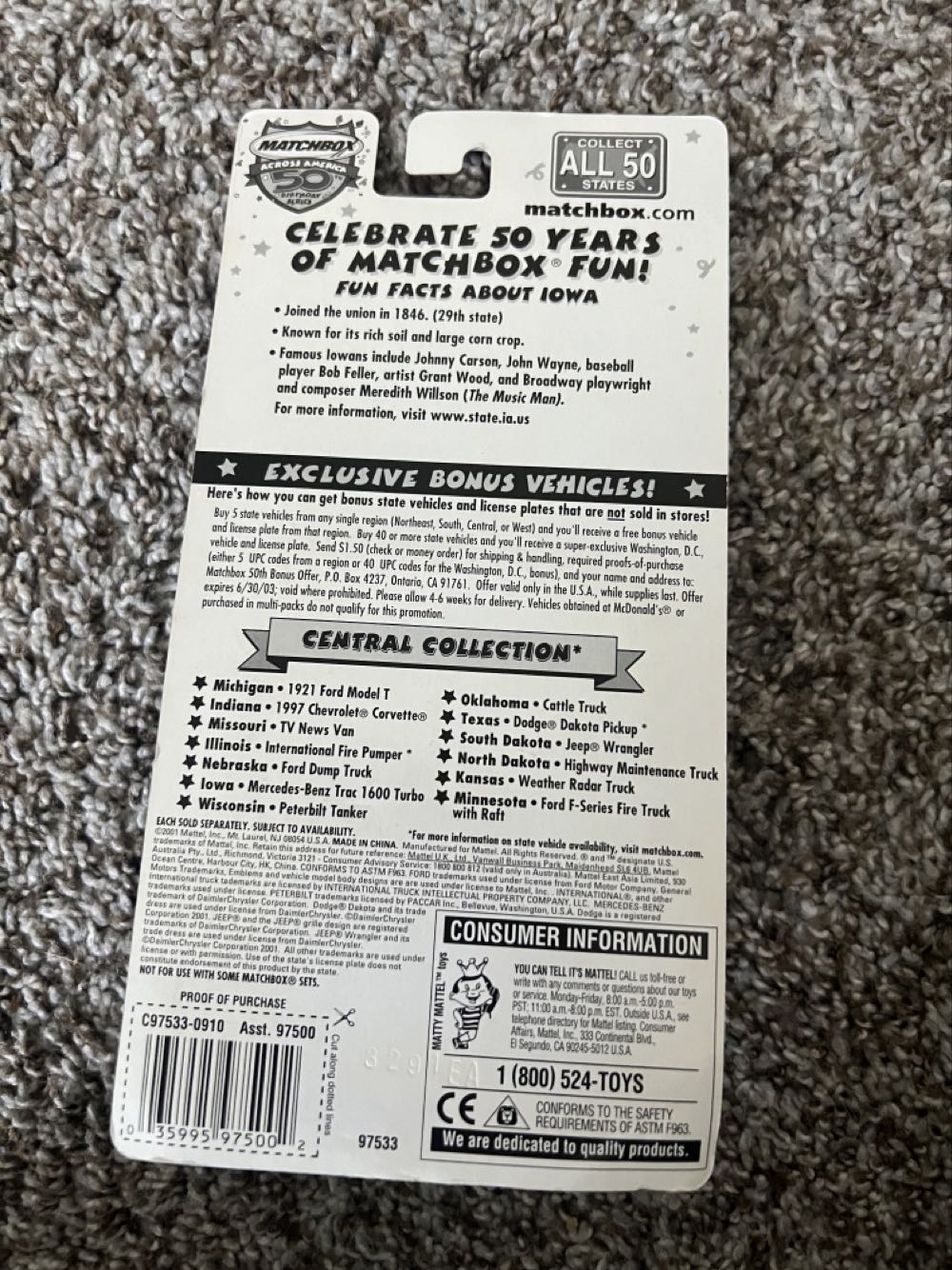 Mercedes-Benz Trax 1600 Turbo - Matchbox (Matchbox Across America) action figure collectible - Main Image 2