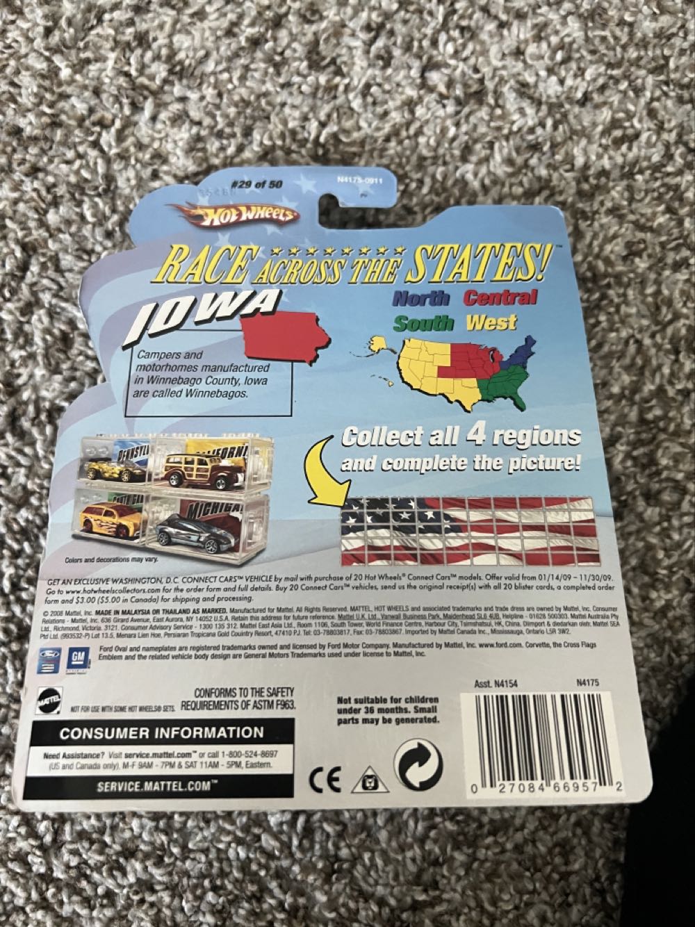 Hotwheels Connect Iowa - Mattel (Hotwheels Connect) action figure collectible - Main Image 2