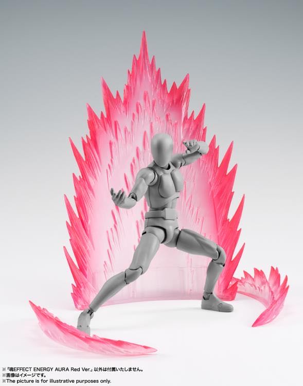 Tamashii Effect - Energy Aura Red - Bandai Spirits (Accesories) action figure collectible - Main Image 2