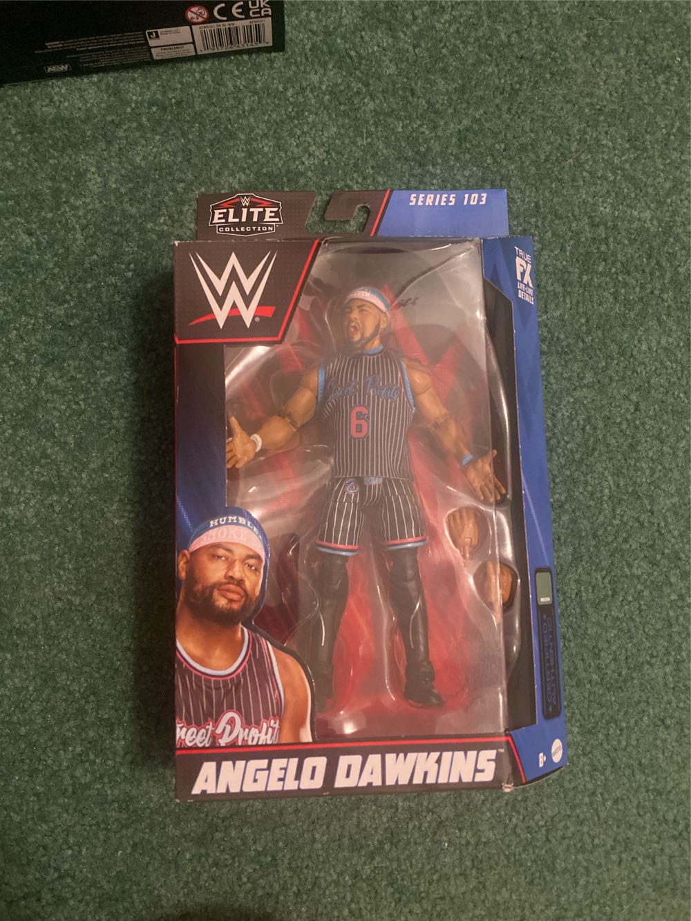 WWE Elite Angelo Dawkins - Mattel (WWE Elite Series 103) action figure collectible [Barcode 194735105441] - Main Image 4