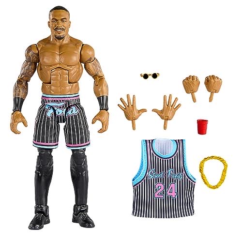 WWE Elite Montez Ford - Mattel (WWE Elite Series 103) action figure collectible [Barcode 194735105342] - Main Image 3