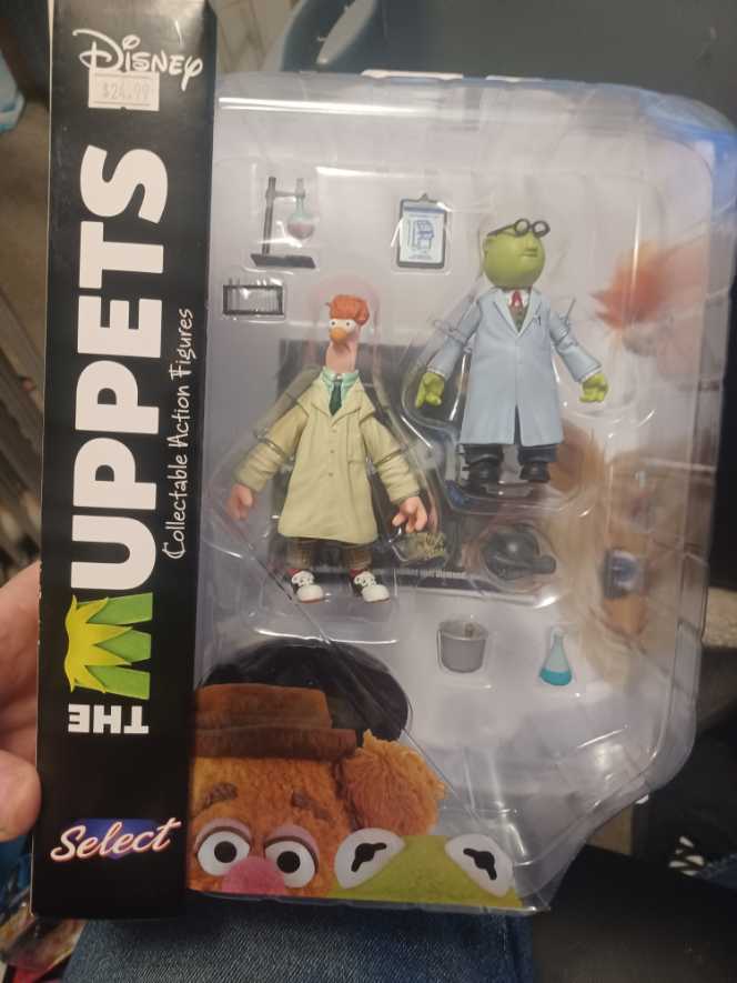The Muppets Bunsen & Beaker - Diamond Select Toys (The Muppets) action figure collectible [Barcode 699788814529] - Main Image 2