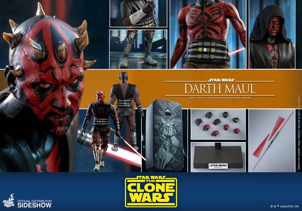 Hot Toys TMS 024 Star Wars The Clone Wars Darth Maul - Hot Toys (Darth Maul) action figure collectible - Main Image 2