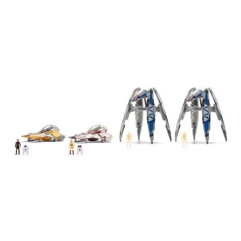 Battle Of Coruscant Battle Pack - Disney / Jazwares (Micro Galaxy Squadron (Battle Packs)) action figure collectible [Barcode 191726704638] - Main Image 2
